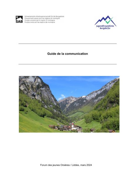 Guide de la communicaiton deckblatt fr
